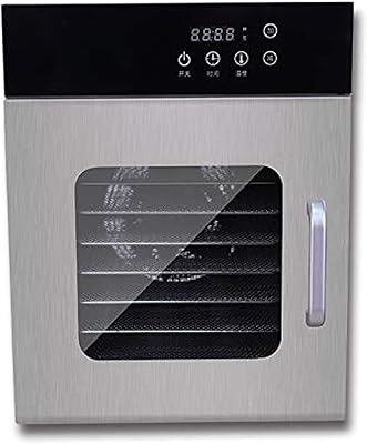 Déshydrateur alimentaire à 8 plateaux avec thermostat réglable 30-90°c, minuterie numérique 24 heures