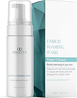 Project e beauty enrich foaming wash | nettoyant doux et hydratant pour le visage,