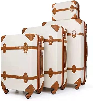 Ensemble de bagages à coque rigide et léger avec trousse maquillage