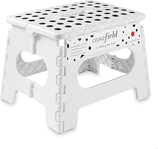 Tabouret pliant gotos en plastique léger facile à transporter et idéal pour la cuisine