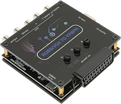 Adaptateur rgps vga scart vers ypbpr, genesis pour n64, dreamcast, adaptateur md prenant