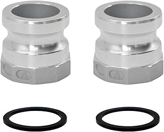 Raccord de tuyau à came et rainure safby en aluminium de type
