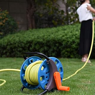 Enrouleur de tuyau d'arrosage, enrouleur de tuyau d'eau, organisateur de tuyau portable d'extérieur