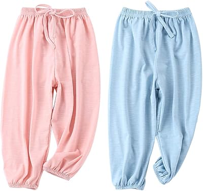 Pantalon long deux pièces en coton doux pour bébé fille 12m-7t