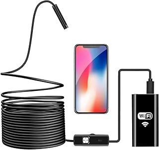 Endoscope sans fil endoscope wifi 2 en 1 caméra d'inspection étanche