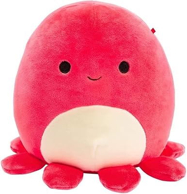 Jouet officiel kelly squishmallow 8" en peluche douce (veronica octopus)