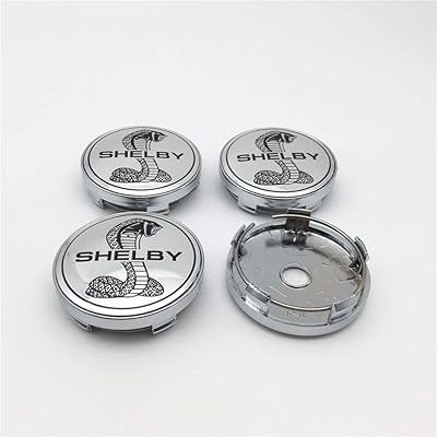 4 pièces de nouveaux enjoliveurs de roue shelby cobra 60 mm 236 pouces