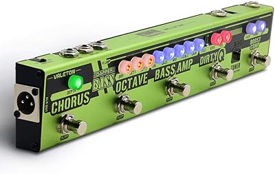 Pédale multi-effets préampli falton dapper bass de pour sessions sur scène