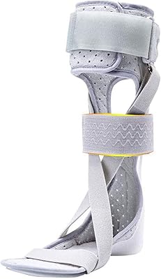 Orthèse de pied orthopédique afo, attelle de correction de cheville légère et équilibrée