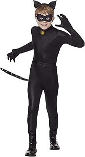 Déguisement de chat noir coccinelle miraculeuse insprit designs pour enfants, noir, xs