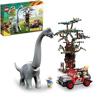 Lego® jurassic world 76960 ensemble de construction de découverte du brachiosaure (512 pièces)