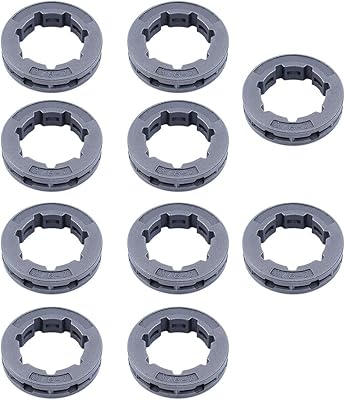 10 pièces/ensemble 3/8 pouces 7t 22mm pignon d'entraînement de chaîne pour husqvarna 266