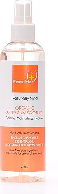 Spray apaisant après-soleil biologique free me - fabriqué avec de l'huile de camomille