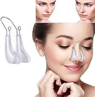 Delfino nose shaping clip, lisseur de nez indolore en silicone pour nez large