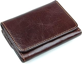 Xzeit portefeuille pour hommes, portefeuille en cuir de vache supérieur pour hommes portefeuille