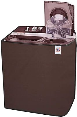 Housse de machine à laver en pvc fun homes avec porte supérieure semi-automatique