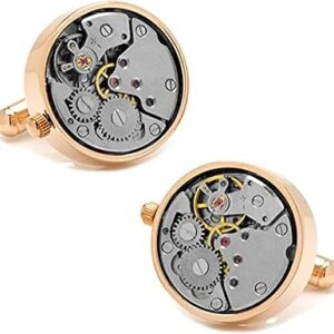 Boutons de manchette mécaniques ox & ball or rose. Diaytar Sénégal : Parce que chaque FCFA compte