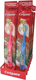 Brosse à dents colgate pour enfants, 2 à 5 ans, poils extra doux