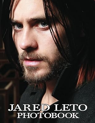 Livre photo de jared leto : des photos convaincantes de la collection jared
