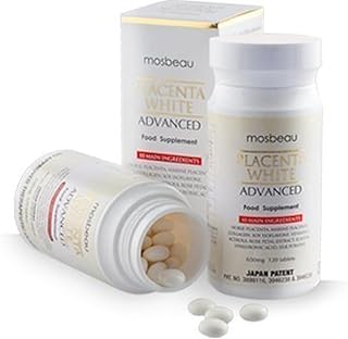 Supplément avancé de blanchiment de la peau mosbio white placenta 2015 breveté au