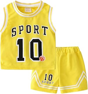 Un ensemble de shorts de sport pour enfants en deux pièces pour garçons