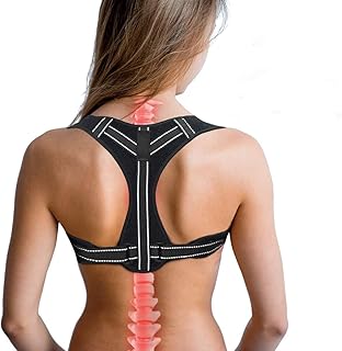 Correcteur de posture pour femme correcteur du dos réglable pour homme efficace