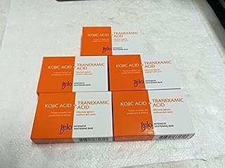 Savon blanchissant la peau belo à l'acide kojique concentré et à l'acide tranexamique