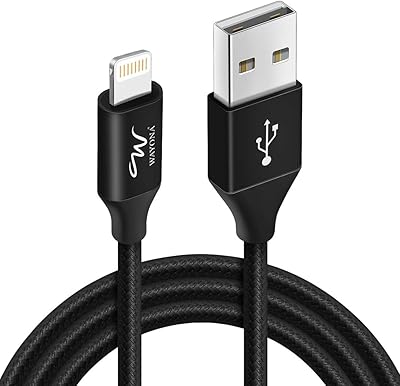 Câble de chargement et de synchronisation usb tressé en nylon wiona wn3lb1 pour