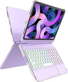Étui avec clavier pour ipad air 5e génération 11 pouces 2022, magic smart
