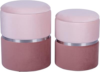 Pandora moho tabouret de rangement moderne en velours banc d'armoire repose-pieds pour salon