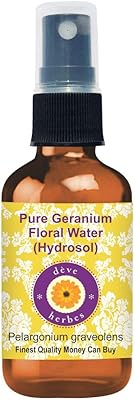 Eau de fleur de géranium pure (hydrolat) dave herbs pour le visage la peau