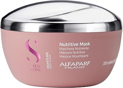 Masque hydratant nourrissant alfaparf milano semi di lino, 6,76 fl oz