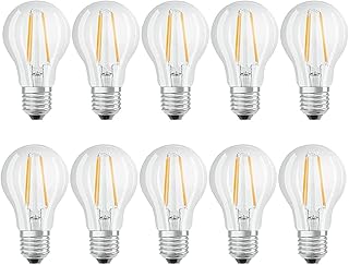 Ampoules led vintage, 8w équivalent à 60w, blanc chaud 2700k (jaune) 750 lumens