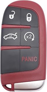 Coque de remplacement pour clé de voiture, compatible avec dodge charger challenger 2016