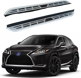 Marchepieds latéraux compatibles avec les pédales de protection nerf bar lexus rx rx350