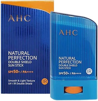 Ahc natural perfection double shield sun stick spf50+/ pa++++, résistant à l'eau