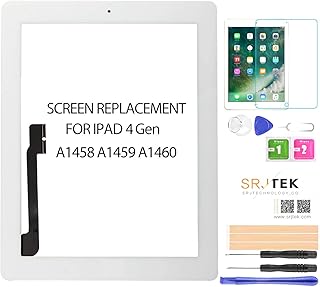 Écran tactile de remplacement srj tech pour ipad 4 4e génération a1458 a1459