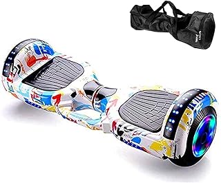Autocollant auto-équilibré pour scooter électrique en plastique pvc auto-équilibrant avec haut-parleurs bluetooth