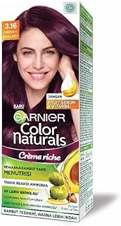 Teinture capillaire garnier color naturals creme riche halal (rouge bordeaux)