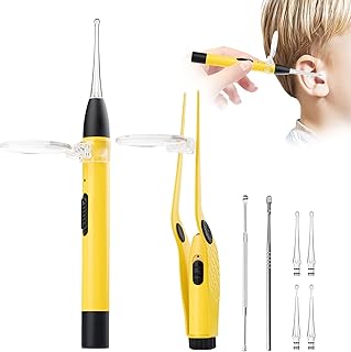 Kit d'outils pour enlever le cérumen syosi, nettoyant pour les oreilles pour enfants