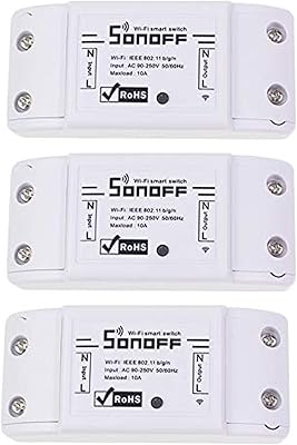 Commutateur à distance wifi de base sonoff, commutateur d'application sans fil intelligent