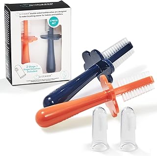 Brosse à dents double face grabease brosse pour bébé de 6