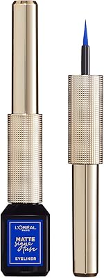 Eyeliner liquide mat signature l'oréal paris, 02 bleu