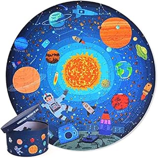 Puzzle spatial amirite 150 pièces d'exploration spatiale avec boîte jouet scientifique éducatif