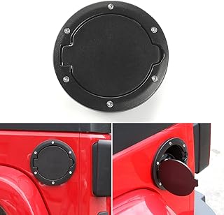 Couvercle de porte de remplissage de carburant en aluminium pour voiture g