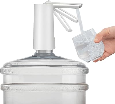 Distributeur de bouteille d'eau pliable, pompe à bouteille d'eau électrique à chargement usb