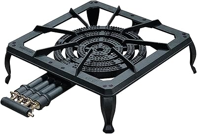 Cuisinière à gaz d'extérieur en fonte yokosaki grande cuisinière pour la maison