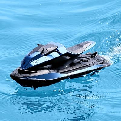 Bateau à moteur télécommandé étanche et durable pour enfants, bateau à grande vitesse