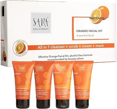 Kit visage orange sara soul of beauty (4 x 50g)