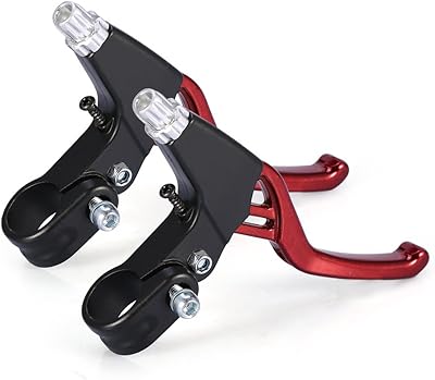 1 paire de leviers de frein de vélo guidon de vélo universel